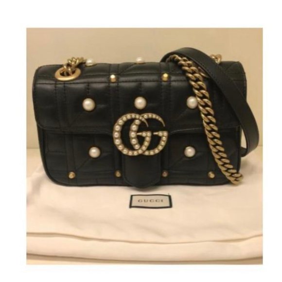 Gucci Handbags - GUCCI MARMONT MATELASSE